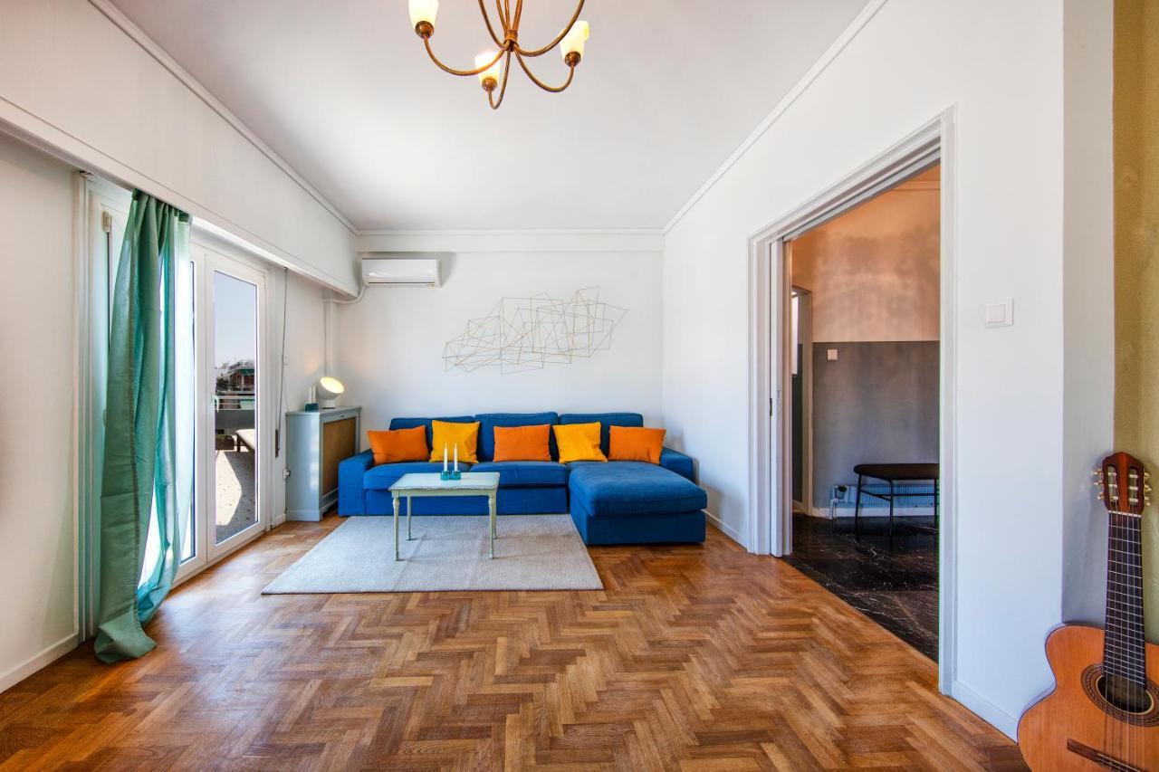 Amazing Penthouse In Athens City Center Atenas Exterior foto